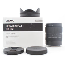 * USED * Sigma Contemporary 18-50mm f/2.8 DC DN Lens Sony E Mount Boxed
