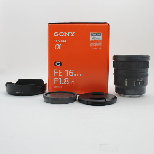 * OPEN BOX EXCELLENT * Sony FE 16mm f/1.8 G Lens