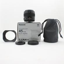 * OPEN BOX EXCELLENT * Panasonic Leica DG Macro-Elmarit 45mm f/2.8 ASPH. MEGA O.I.S. Lens