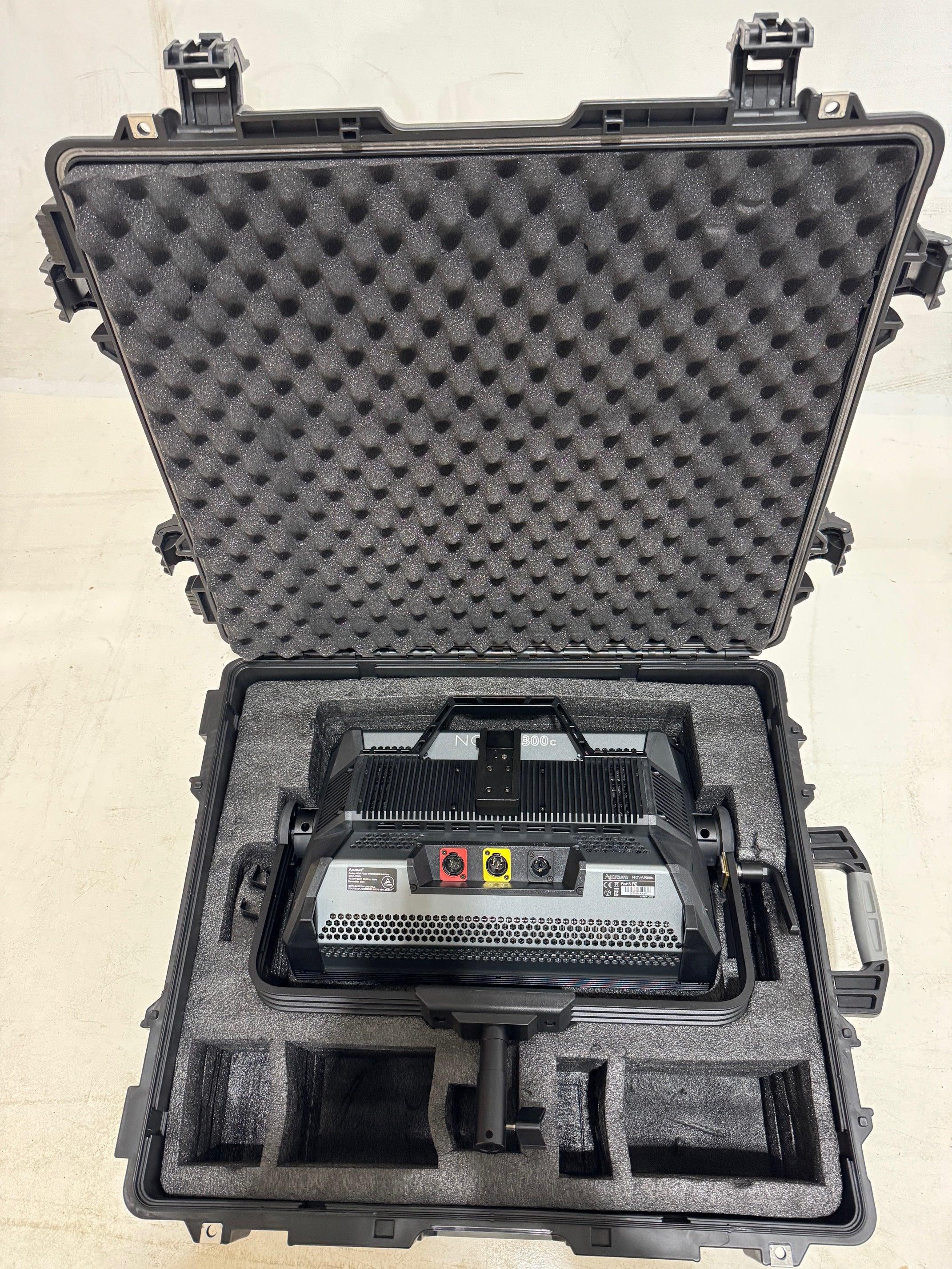 * OPEN BOX EXCELLENT * Aputure Nova P300c RGBWW LED Panel with Rolling Case Kit at PROCAM | procam.com
