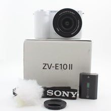 * OPEN BOX GOOD * Sony ZV-E10 II Mirrorless Camera with E PZ 16-50mm Lens (White)