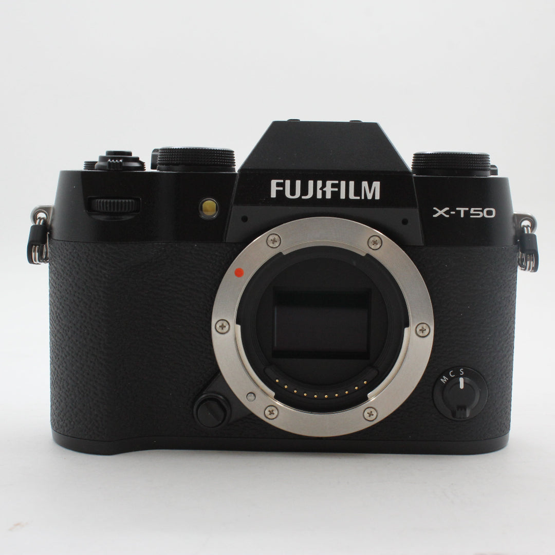 * OPEN BOX EXCELLENT * Fujifilm X-T50 Mirrorless Camera (Black)