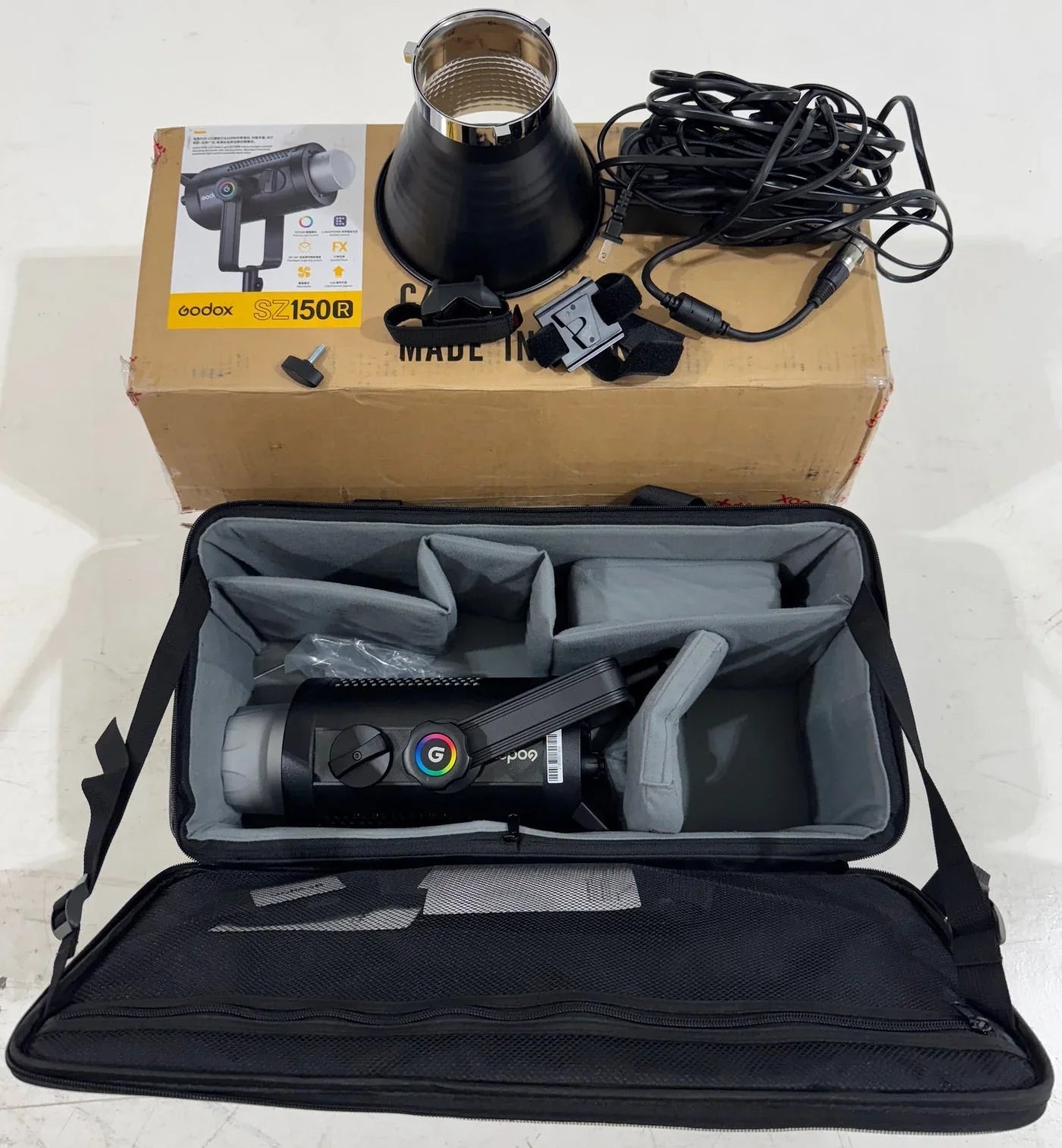 * OPEN BOX GOOD * Godox SZ150R RGB LED Video Light at PROCAM | procam.com