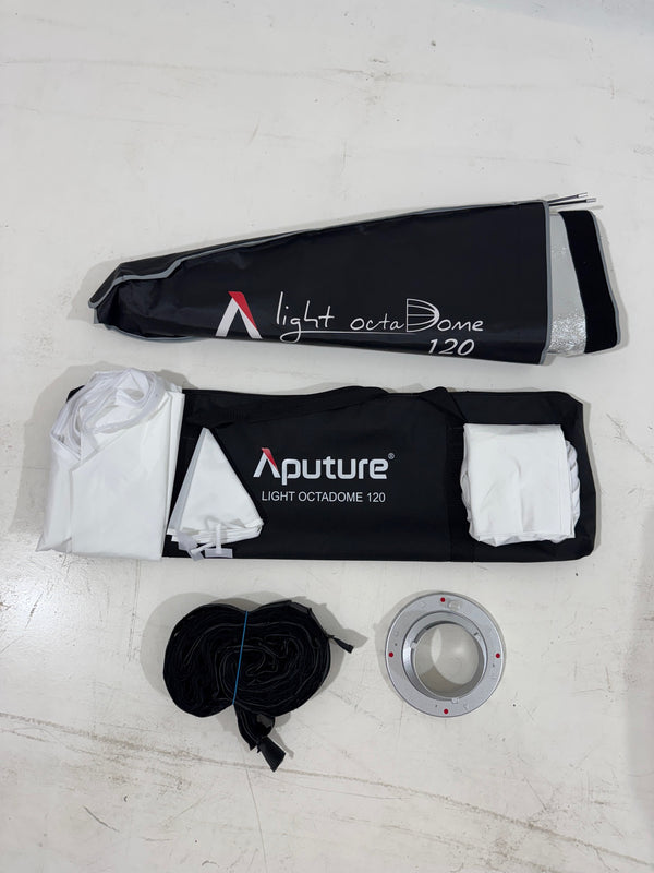 * OPEN BOX EXCELLENT * Aputure Light OctaDome 120 Bowens Mount Octagonal Softbox with Grid (47.2")