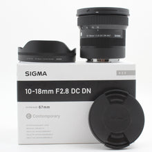 * OPEN BOX FAIR * Sigma 10-18mm f/2.8 DC DN Contemporary Lens for Sony E