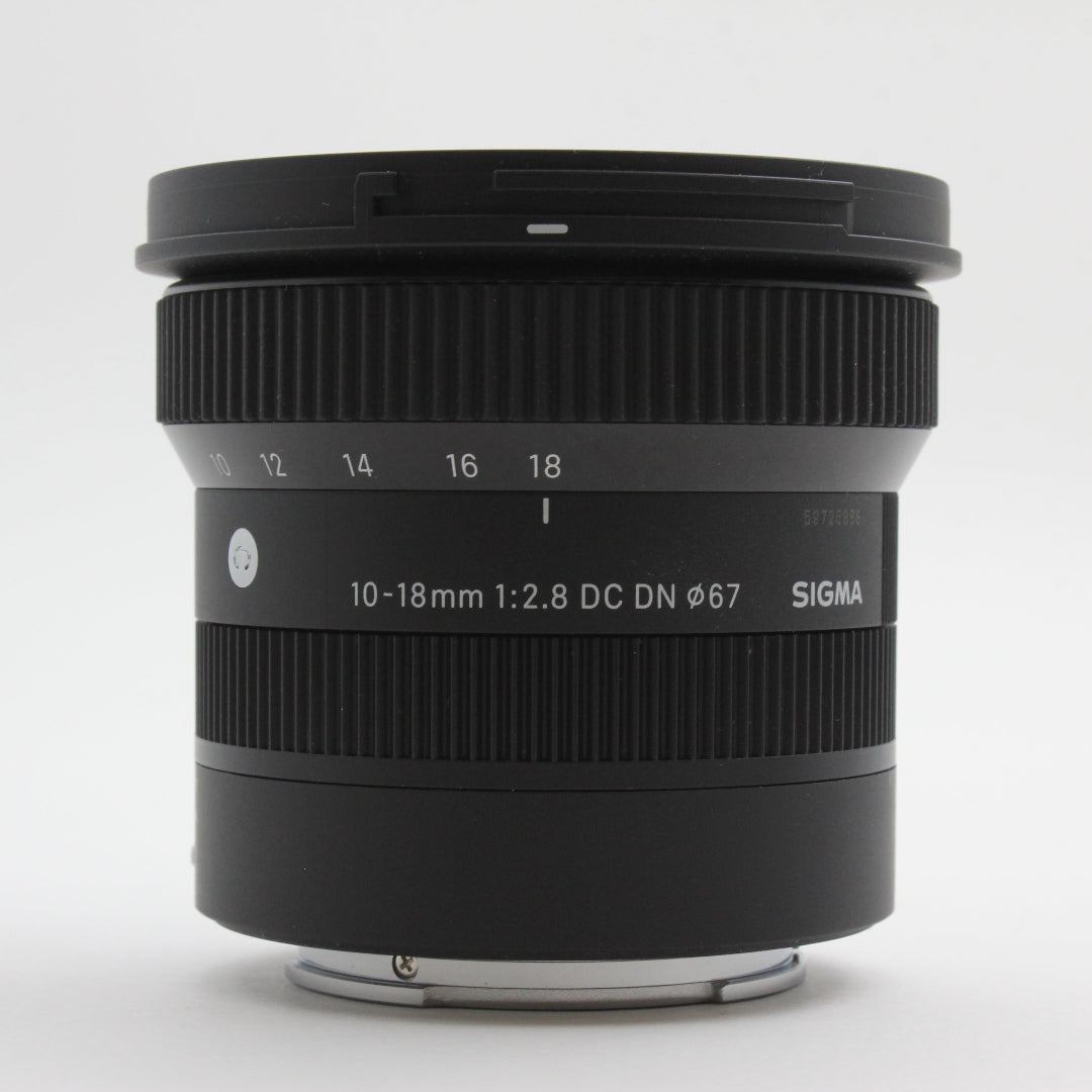 * OPEN BOX FAIR * Sigma 10-18mm f/2.8 DC DN Contemporary Lens for Sony E