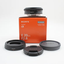 * OPEN BOX EXCELLENT * Sony E 20mm f/2.8 Lens
