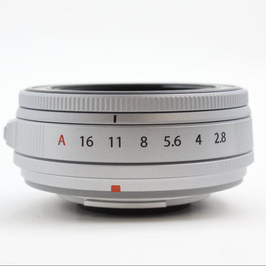 * OPEN BOX EXCELLENT * FUJIFILM XF 23mm f/2.8 R WR Pancake Lens (Silver)