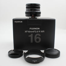 * OPEN BOX EXCELLENT * Fujifilm XF 16mm f/2.8 R WR Lens (Black)
