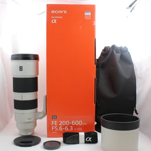* OPEN BOX EXCELLENT * Sony FE 200-600mm f/5.6-6.3 G OSS Lens