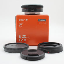 * OPEN BOX EXCELLENT * Sony E 20mm f/2.8 Lens