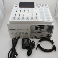 * OPEN BOX EXCELLENT * RODE RODECaster Pro II Integrated Audio Production Studio (White)