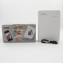 * OPEN BOX EXCELLENT * Canon SELPHY QX20 Compact Photo Printer (White)