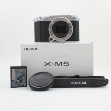 * OPEN BOX EXCELLENT * Fujifilm X-M5 Mirrorless Camera (Silver)