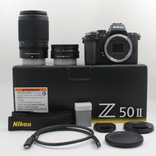 * OPEN BOX EXCELLENT * Nikon Z50 II Mirrorless Camera with Z DX 16-50mm f/3.5-6.3 VR &  50-250mm f/4.5-6.3 VR Lenses
