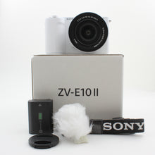 * OPEN BOX EXCELLENT * Sony ZV-E10 II Mirrorless Camera with E PZ 16-50mm Lens (White)