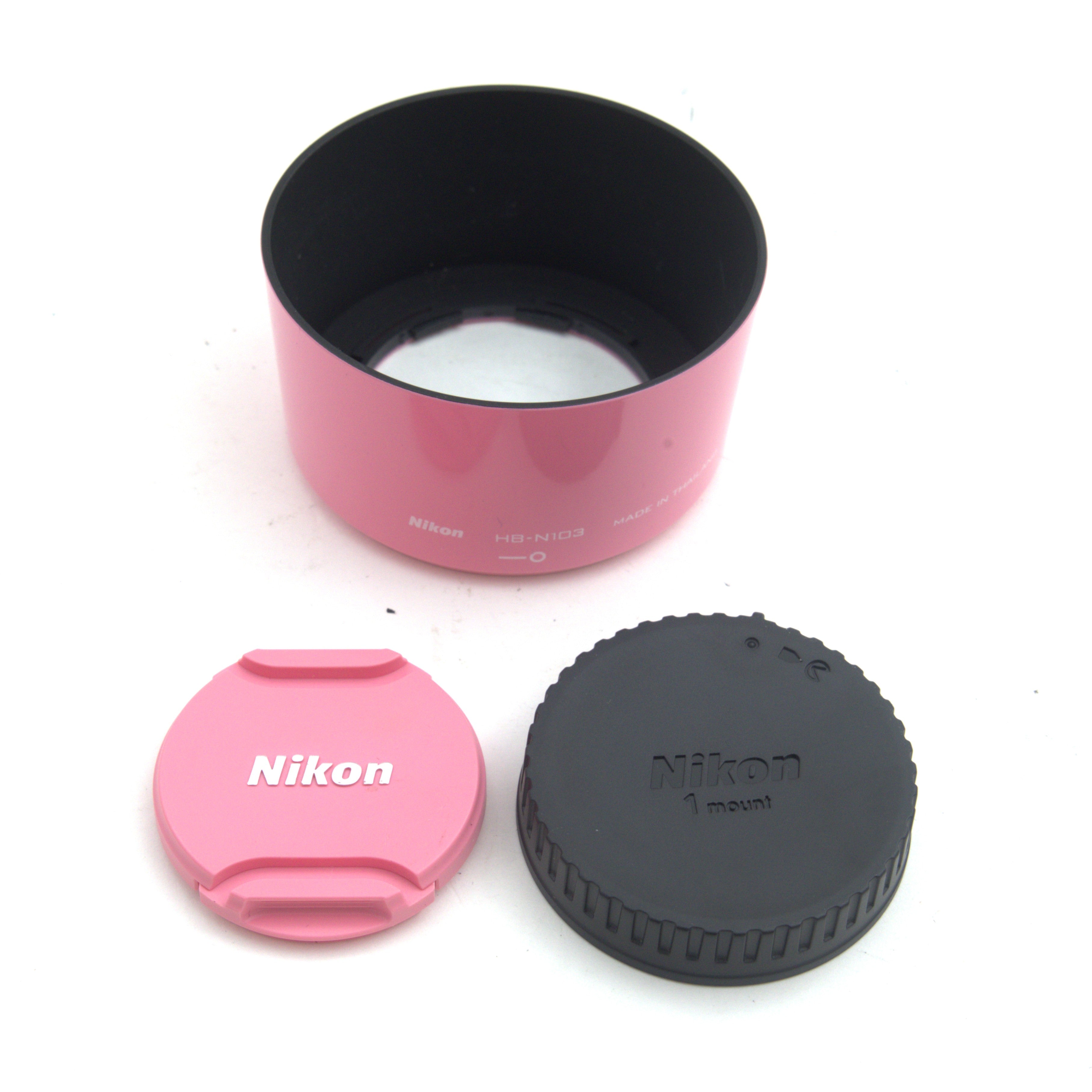 USED * Nikon 1 Nikkor Pink 30-110mm f/3.8-5.6 VR Lens for PARTS