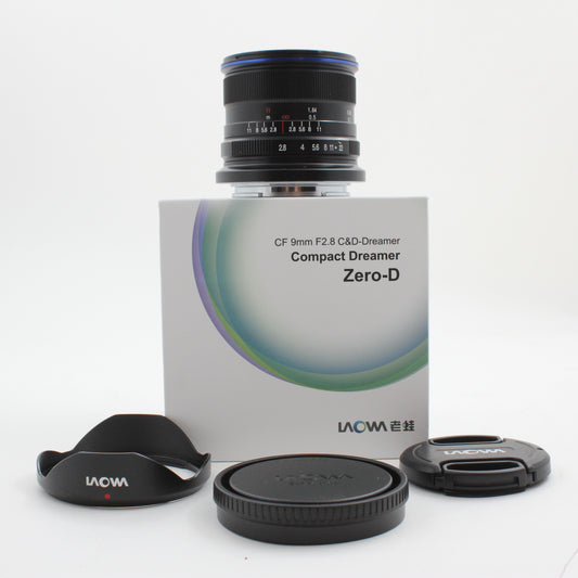 * OPEN BOX EXCELLENT * Laowa 9mm f/2.8 Zero-D Lens for Sony E