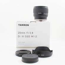 * OPEN BOX EXCELLENT * Tamron 20mm f/2.8 Di III OSD M 1:2 Lens for Sony E