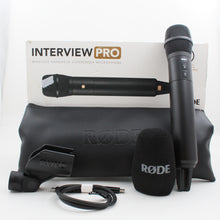 * OPEN BOX EXCELLENT * RODE Interview PRO Wireless Handheld Condenser Microphone