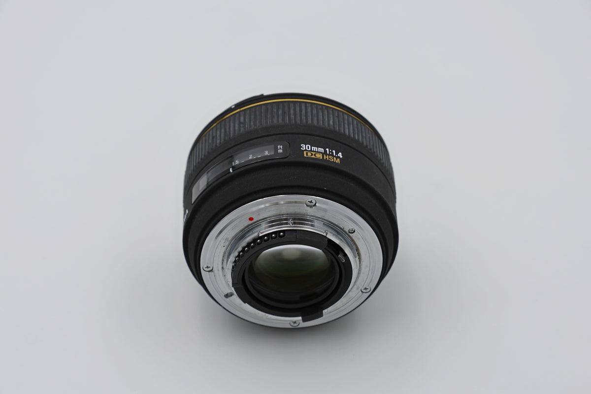 * USED * Sigma 30mm f/1.4 EX DC HSM For Nikon F mount