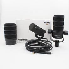 * OPEN BOX GOOD * RODE PodMic USB and XLR Dynamic Broadcast Microphone