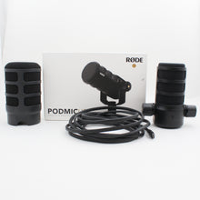 * OPEN BOX GOOD * RODE PodMic USB and XLR Dynamic Broadcast Microphone