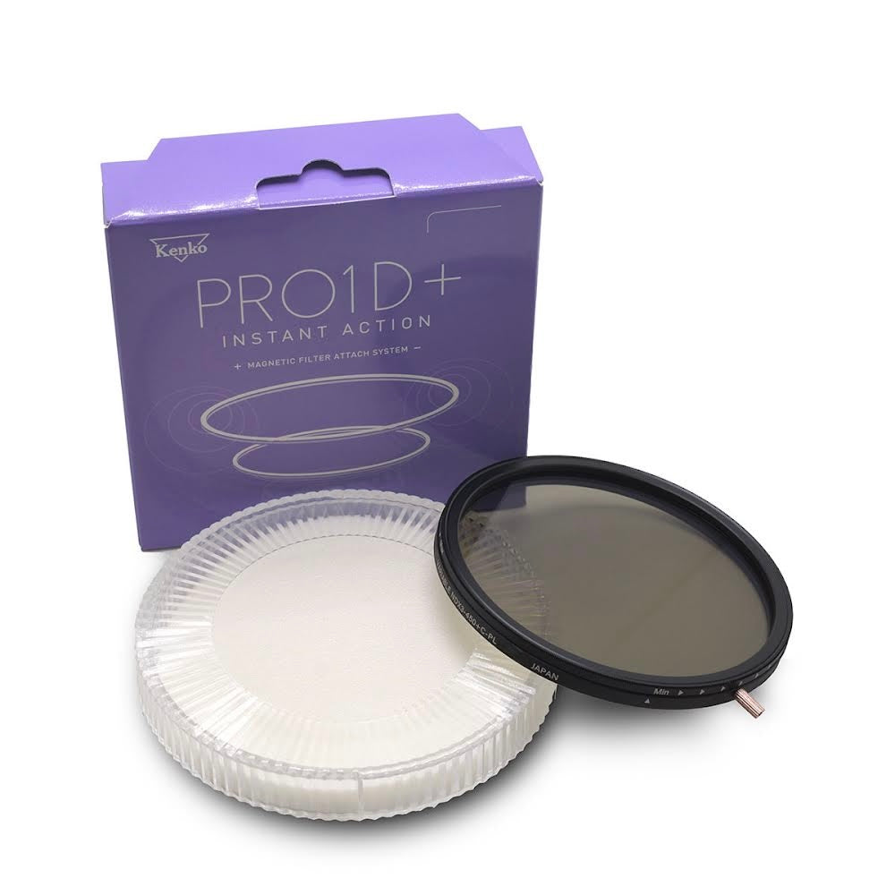 Kenko PRO1D+ Instant Action Variable ND X3-450+C-PL Filter Set - 52mm