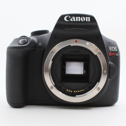 * OPEN BOX FAIR * Canon EOS Rebel T7 DSLR Camera with 18-55mm and 75-300mm Lenses