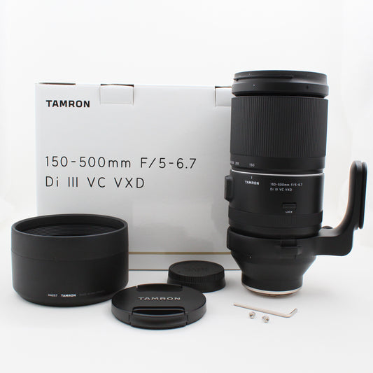* OPEN BOX FAIR * Tamron 150-500mm F/5-6.7 Di III VC VXD Lens for Sony E