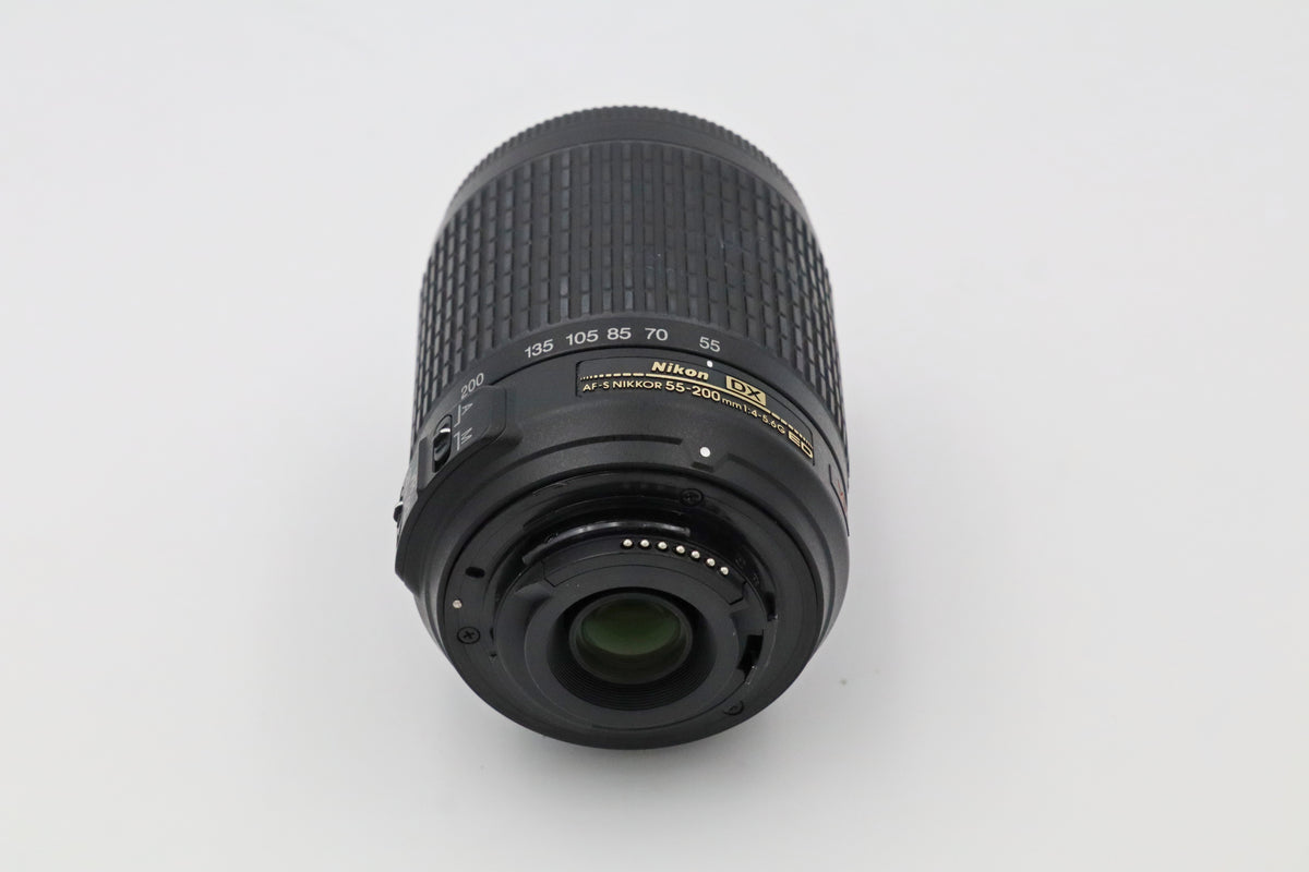 * USED *  Nikon DX AF-S NIKKOR 55-200mm f/4-5.6G ED VR Zoom Lens Nikon F