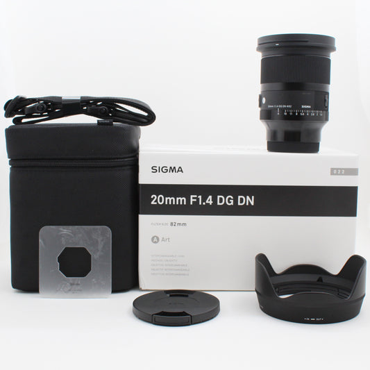 * OPEN BOX GOOD * Sigma 20mm f/1.4 DG DN Art Lens for Sony E