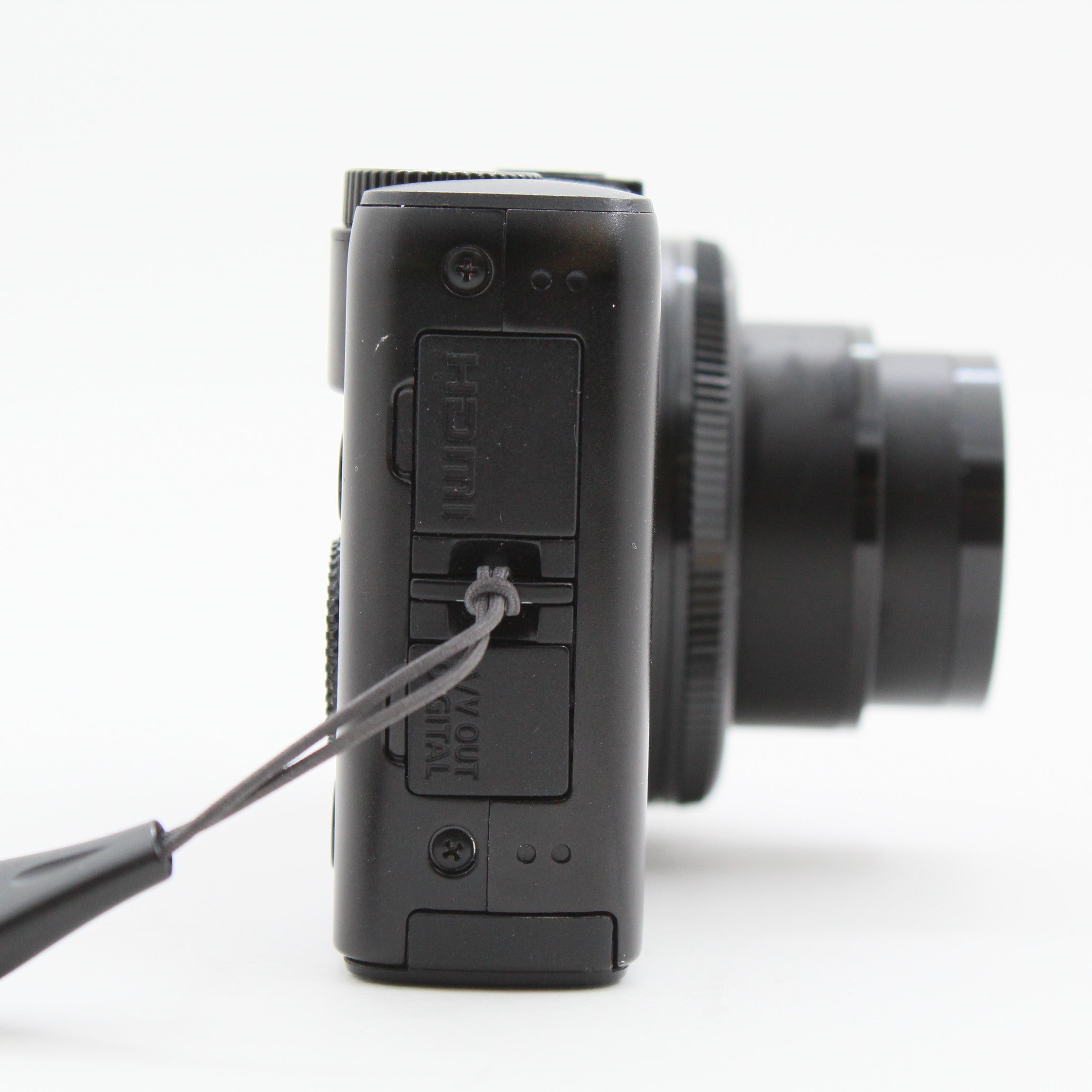 USED * Canon PowerShot S90 IS Black Compact Digital Camera at