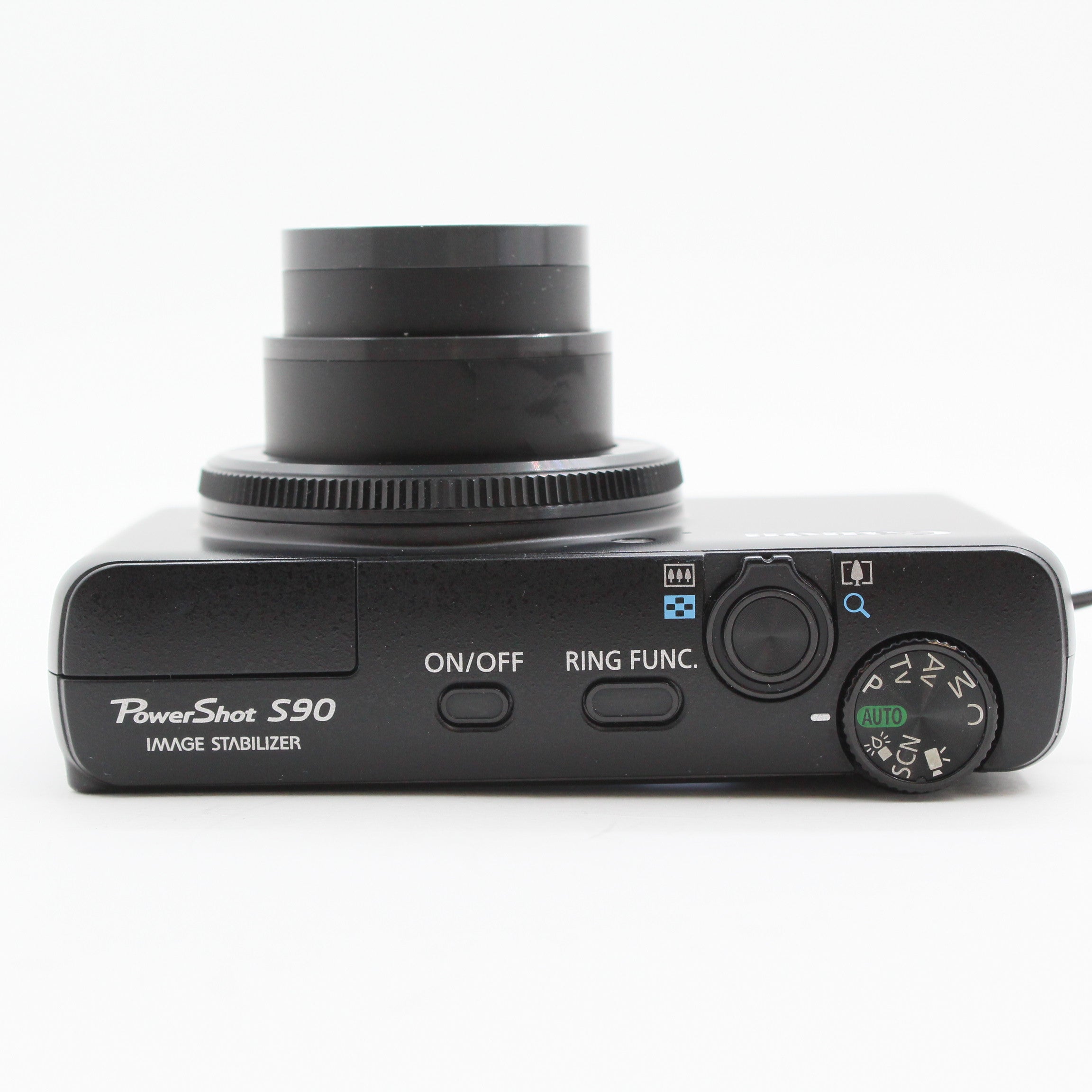 USED * Canon PowerShot S90 IS Black Compact Digital Camera at