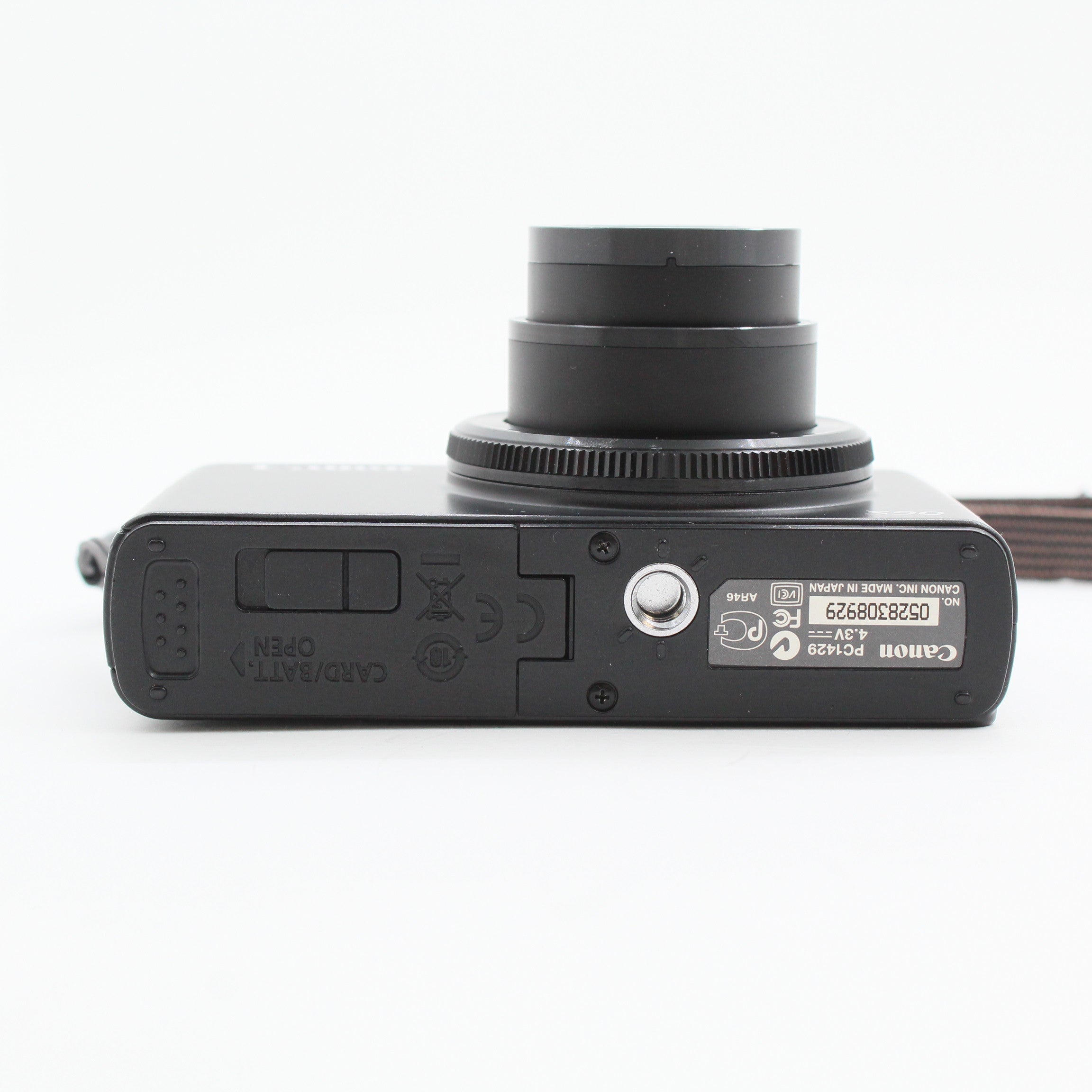 USED * Canon PowerShot S90 IS Black Compact Digital Camera at