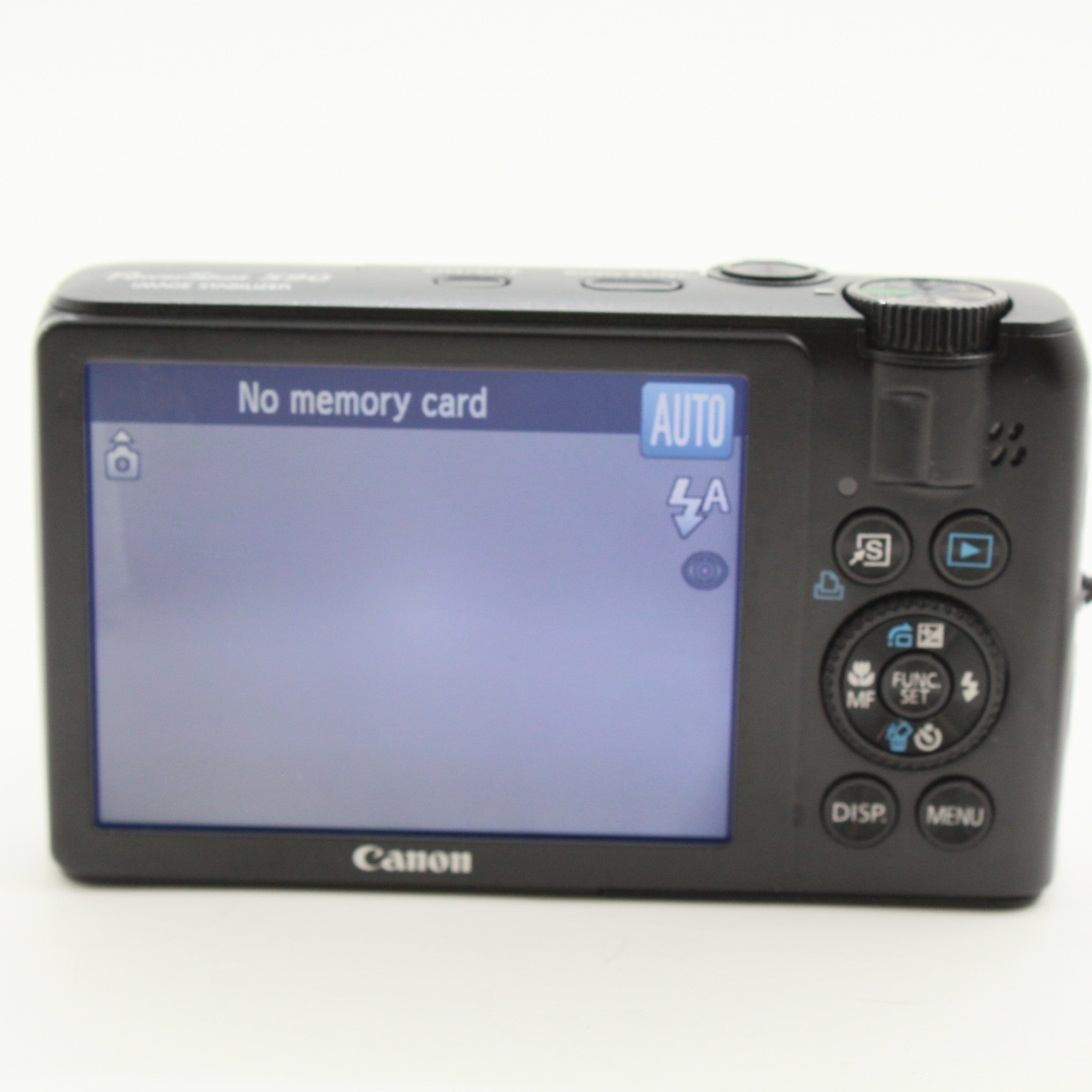 動作確認済 Canon PowerShot S90 本体 バッテリー USED * Canon PowerShot S90 IS Black Compact Digital Camera at