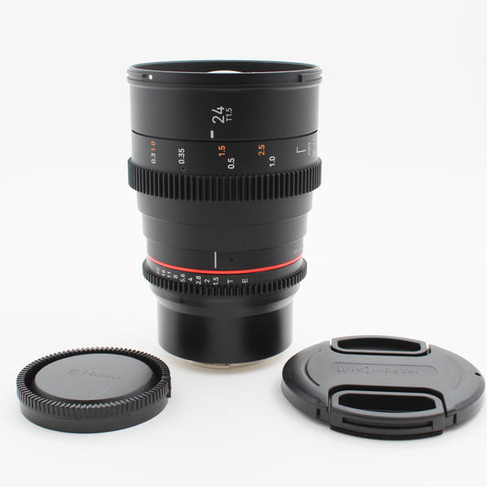 * USED * Rokinon 24mm T1.5 DSX High-Speed Cine Lens Sony E Mount