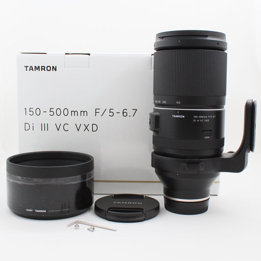 * OPEN BOX GOOD * Tamron 150-500mm F/5-6.7 Di III VC VXD Lens for Sony E