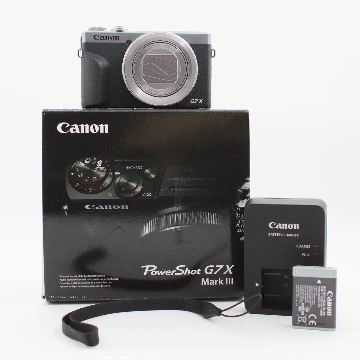 * OPEN BOX GOOD * Canon PowerShot G7 X Mark III Digital Camera (Silver)