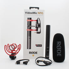 * OPEN BOX GOOD * Rode VideoMic NTG Hybrid Analog/USB Camera-Mount Shotgun Microphone