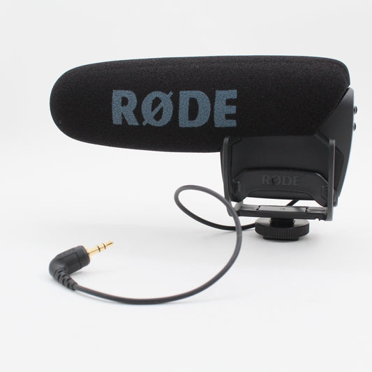 * OPEN BOX EXCELLENT * Rode VideoMic Pro Camera-Mount Shotgun Microphone with Rycote Lyre Suspension Mount