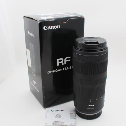 * USED * Canon RF 100-400mm f/5.6-8 IS USM Lens Boxed