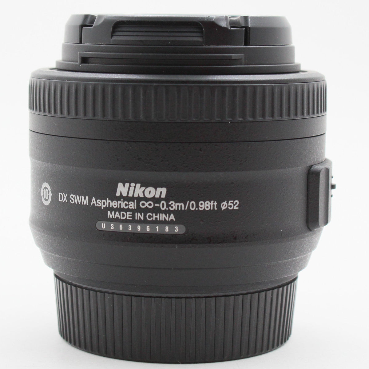 * USED * Nikon DX AF-S Nikkor 35mm f/1.8G Lens w/Hood & Caps