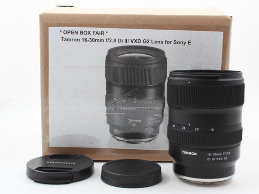* OPEN BOX FAIR * Tamron 16-30mm f/2.8 Di III VXD G2 Lens for Sony E