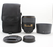 * USED * Nikon AF-S Nikkor 105mm f/1.4E ED Lens with Lens Hood and Case