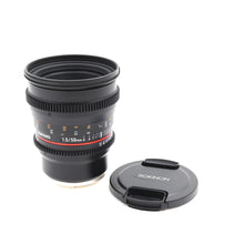 * USED * Samyang 50mm T1.5 Cine Lens Sony E-Mount