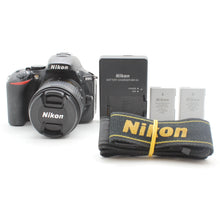* USED * Nikon D5600 with AF-P DX Nikkor 18-55mm f/3.5-5.6 VR Lens SHUTTER 6543