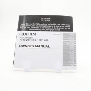 * OPEN BOX EXCELLENT * FUJIFILM XF 10-24mm f/4 R OIS WR Lens at PROCAM | procam.com