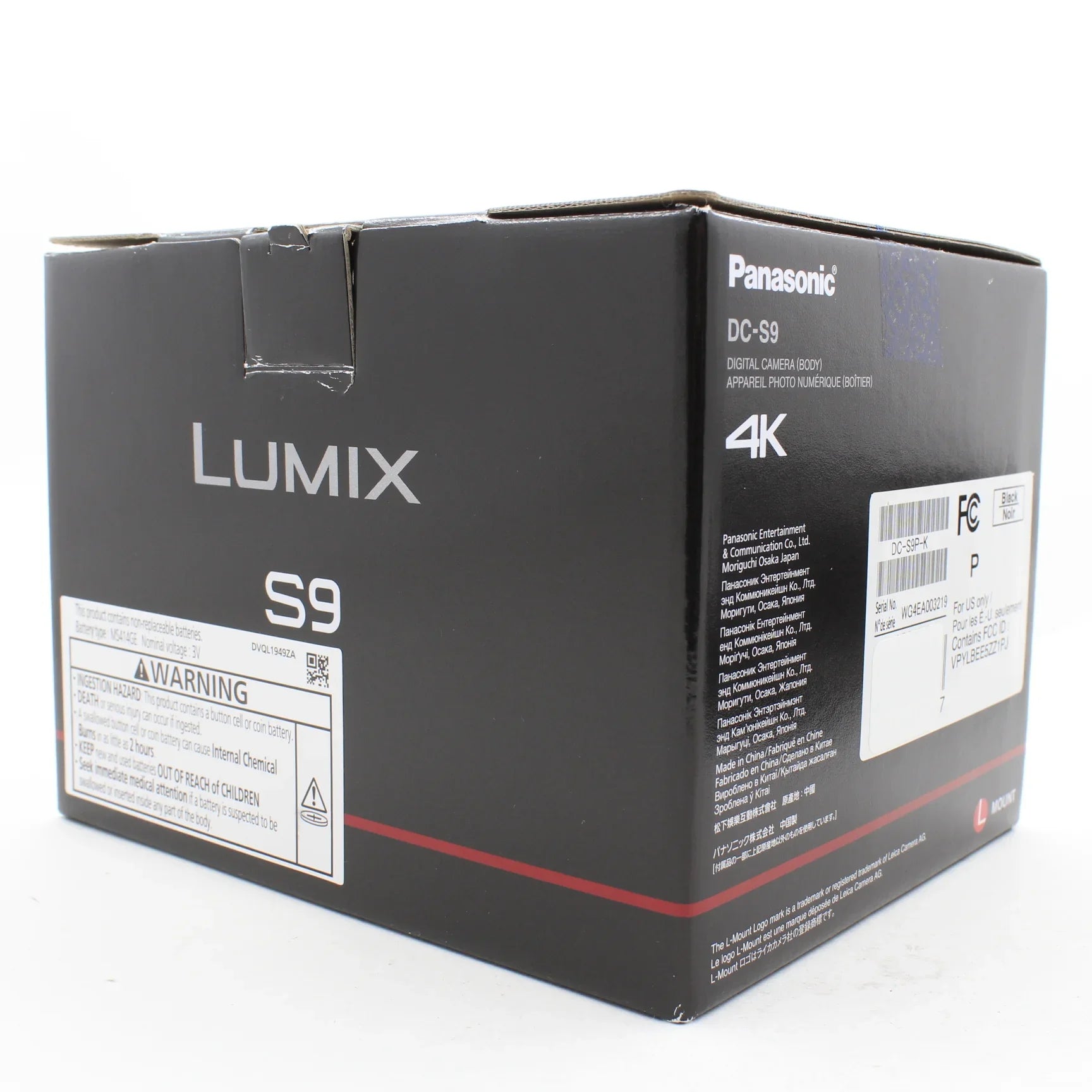 * OPEN BOX EXCELLENT * Panasonic Lumix S9 Mirrorless Camera at PROCAM | procam.com