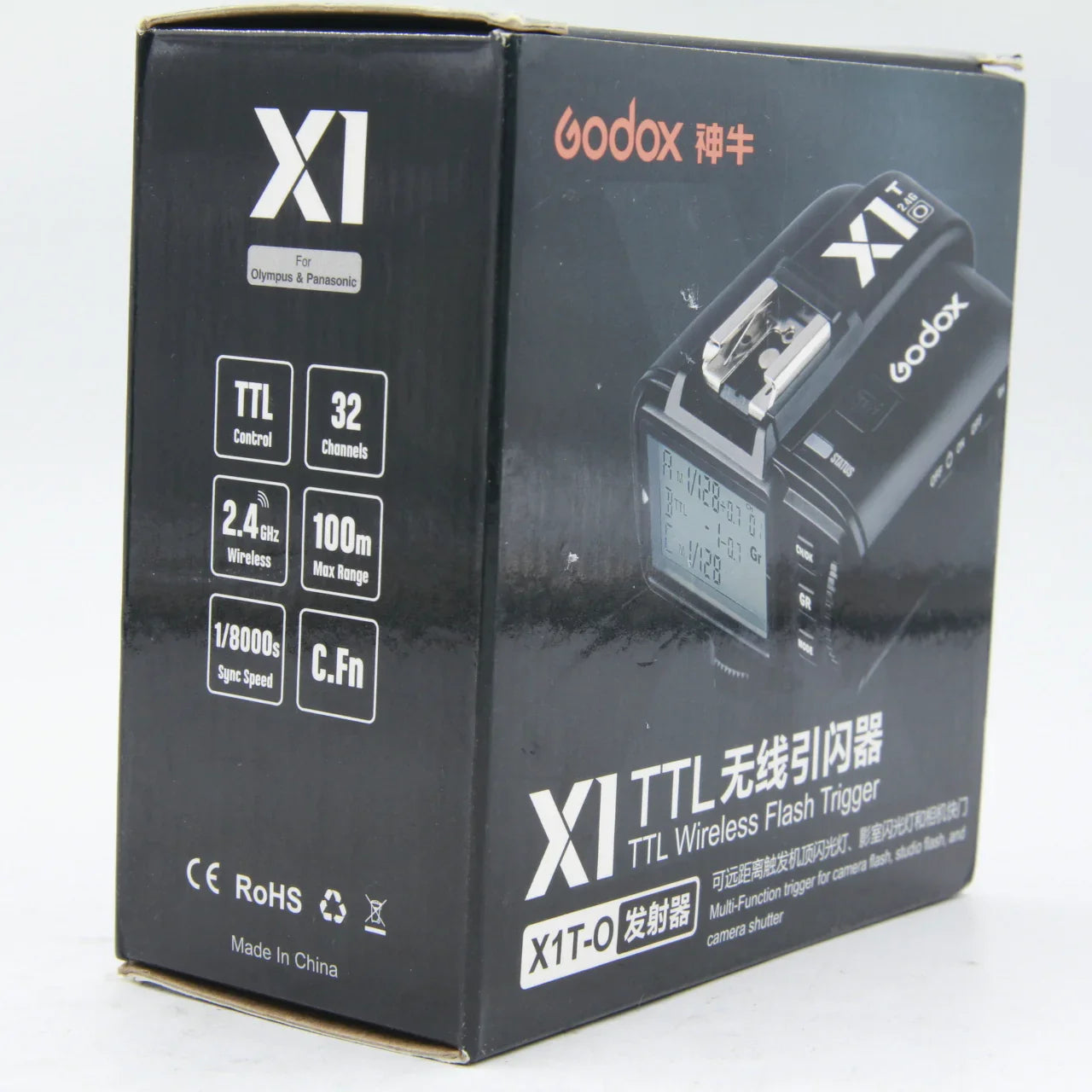 * OPEN BOX EXCELLENT * Godox X1T-O trigger for Olympus/Panasonic at PROCAM | procam.com